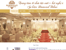 Tablet Screenshot of hanoidiamondpalace.com